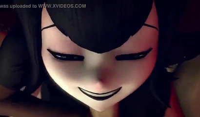Mavis from Hotel Transylvania enjoys POV fuck