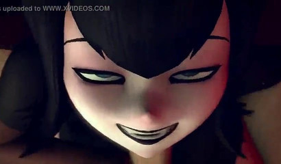 Mavis from Hotel Transylvania enjoys POV fuck