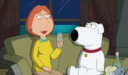 Redhead slut Lois Griffin has amazing sex with Brian - Family Guy porn cartoon