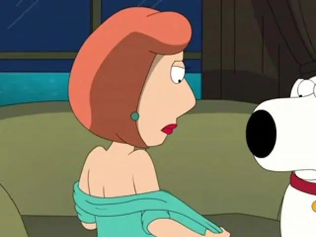Redhead slut Lois Griffin has amazing sex with Brian Family Guy