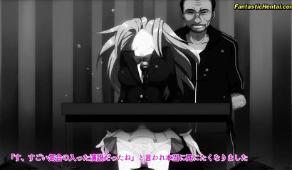 Young anime schoolgirl gets fucked by old pervert