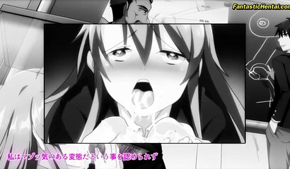 Young anime schoolgirl gets fucked by old pervert