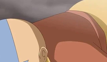 Petite teen Toph tastes Aang's hard cock - Avatar: The Last Airbender porn cartoon