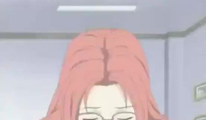 Bitchy redhead Hentai angel is getting her mouth fucked by the boss