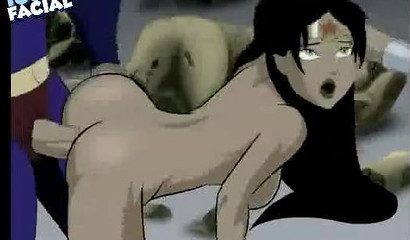 Justice League CARTOON Porn - Diana Prince takes hard dick in her hole