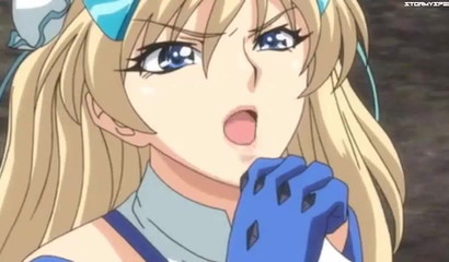 Blond-haired beauty fucks centaurs and other monsters