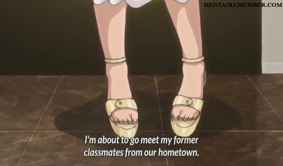 Blindfolded Hentai cutie feels a massive dick inside