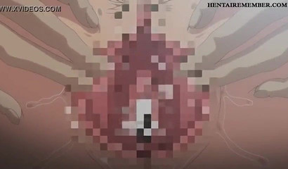 Blindfolded Hentai cutie feels a massive dick inside