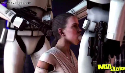 Rey from Star Wars fucked in multiple positions
