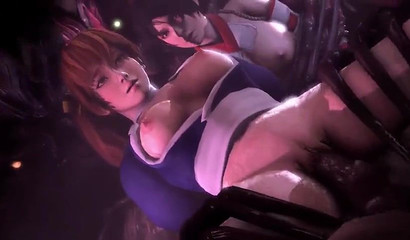 Extreme sex with famous female characters, 3D porn