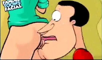 Glenn Quagmire fucks Lois Griffin in public restroom - Family Guy porn