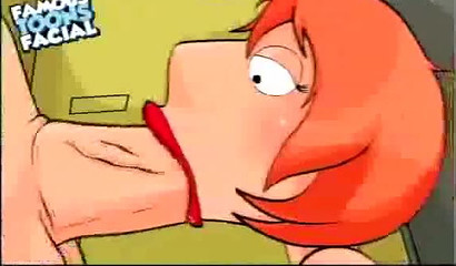 Glenn Quagmire fucks Lois Griffin in public restroom - Family Guy porn