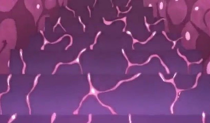 Dark-haired teen ravaged by a tentacle monster