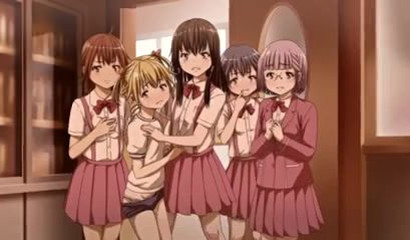 Petite and tight hentai schoolgirls getting nailed hard
