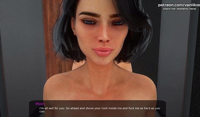 Anal Sex with step-sister and Sex in a shop with stepmother l My sexiest gameplay moments