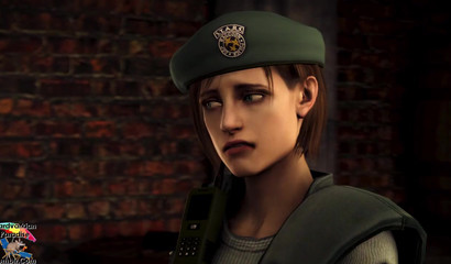 Jill Valentine gets her pussy gaped by T-virus tentacles