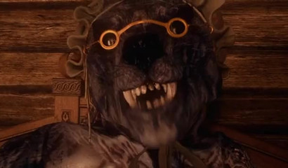 Red riding Hood fucked by giant's wolf's cock