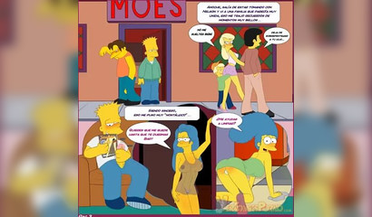 Simpsons porn comics - Bart fucks Lisa hard
