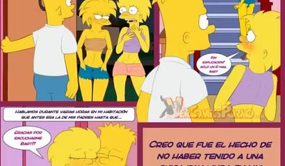 Simpsons porn comics - Bart fucks Lisa hard