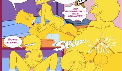 Simpsons porn comics - Bart fucks Lisa hard