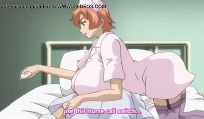 Big-breasted nurse accidentally teasing her patient