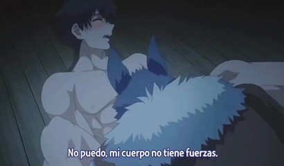 Palo furry lick Kouichis ass