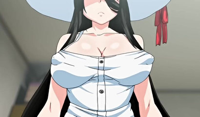 Futa brunette enjoying raw sex with her girlfriend