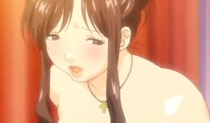 Lucky boy fucks two busty anime girls in porn cartoon