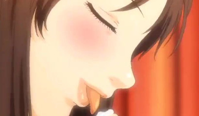 Lucky boy fucks two busty anime girls in porn cartoon