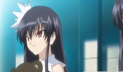 Big tits blonde gets impregnated by horny monster in the cage