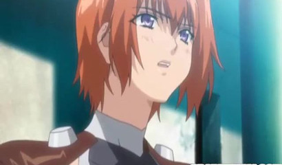 Big tits blonde gets impregnated by horny monster in the cage