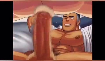 Collection of beautiful gay art featuring burly men