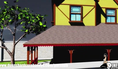 Incredibly curvy granny enjoying that thick cock