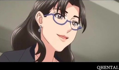 Sexy anime mommy gets fucked by younger stud