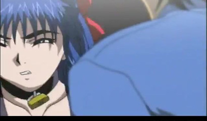 Bondaged anime babes getting fucked in rough hentai cartoon