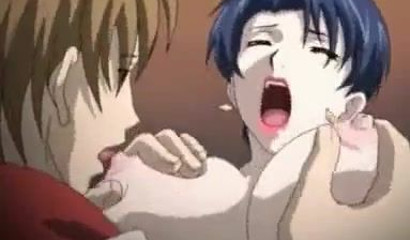 Mother watches her son fucks his aunt in all her holes - taboo hentai cartoon