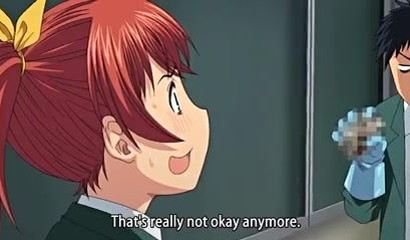 Busty redhead schoolgirl gets creampies every day