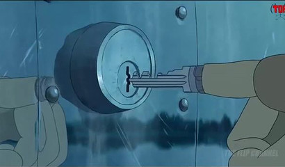 Horny robot is all alone with a beautiful brunette