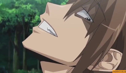 Anime bunny girl gets to worship a throbbing cock