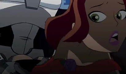 Horny Cyborg fucks Starfire - Teen Titans porn cartoon