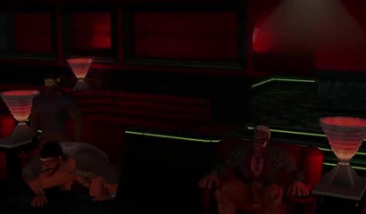 Dante from DmC getting gang-banged by gay dudes