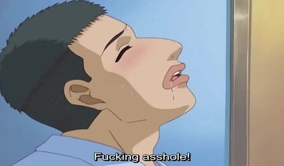 Purple-haired sister getting viciously face-fucked