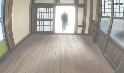 Purple-haired sister getting viciously face-fucked