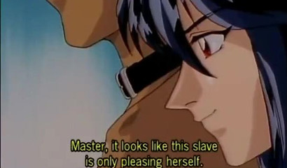 This young and dirty hentai whore adores BDSM action