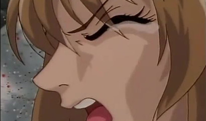 This young and dirty hentai whore adores BDSM action