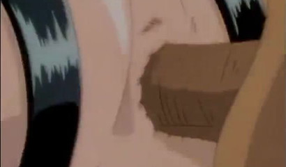 This young and dirty hentai whore adores BDSM action