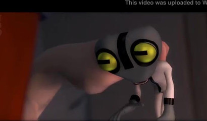 Tiny alien from Ben10 fucks Gwen in her mouth