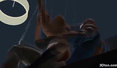 Spider Man decides to eat Mary Jane's juicy teen pussy