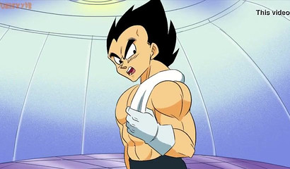 Lovers Bulma and Vegeta reconciled in hot sex, hentai porn Dragon Ball Z