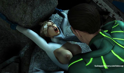 Powergirl and Green Lantern has really hardcore sex scene